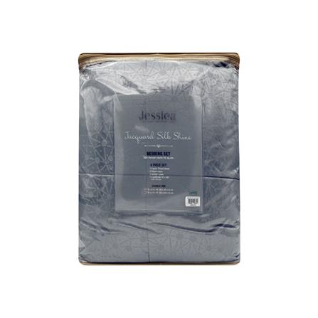 ชุดผ้าปูที่นอน 6 ฟุต 6 ชิ้น JESSICA SILKSHINE 22033QS755_3