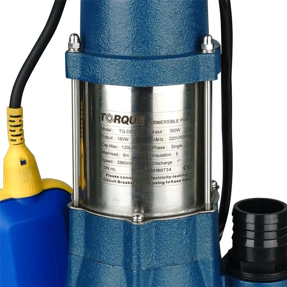 ปั๊มจุ่มน้ำเสีย TORQUE TQ-SP-DS180F 180 วัตต์