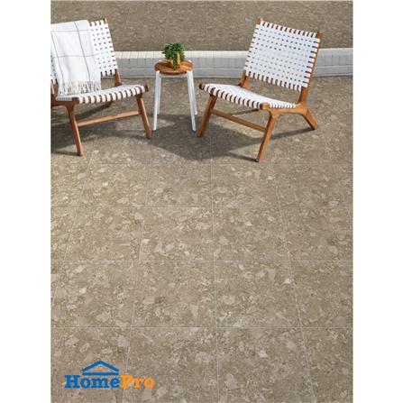 กระเบื้องพื้นพอร์ซเลน  16x16 นิ้ว COTTO ฟอสซิโอ น้ำตาล HYG PM 0.96 ตร.ม._4