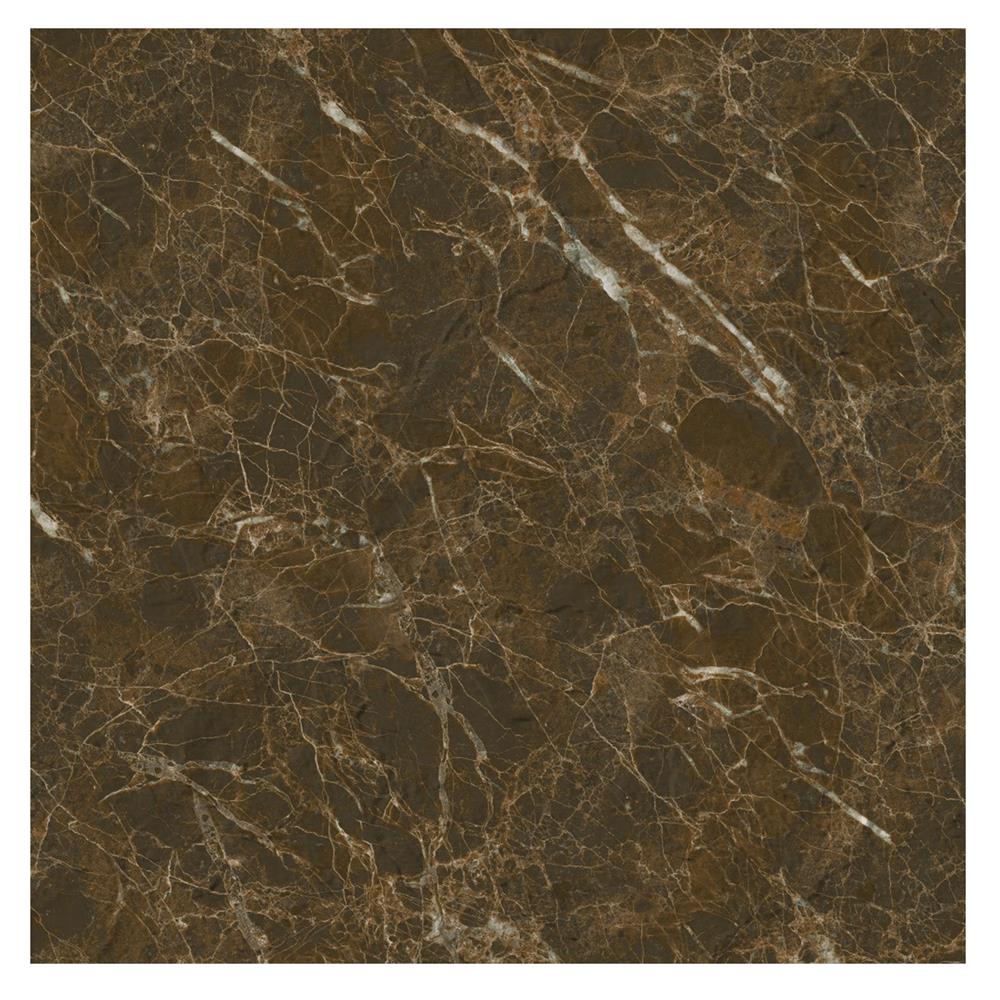 กระเบื้องพื้นพอร์ซเลน  16x16 นิ้ว COTTO เอ็มเพอราโด้ น้ำตาลเข้ม HYG PM 0.96 ตร.ม.