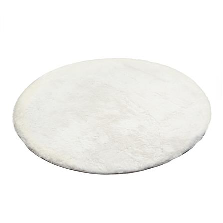 พรม HOME LIVING STYLE EMILY 120X120 ซม. สีขาว_7