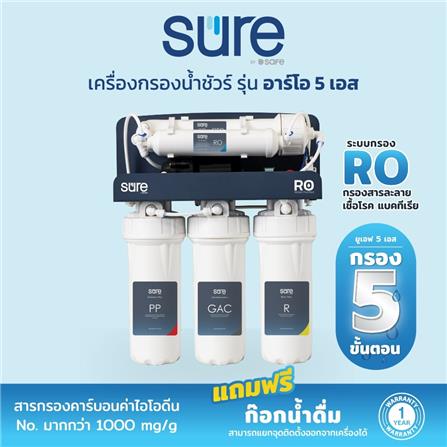 เครื่องกรองน้ำดื่ม SAFE RO-5S_6