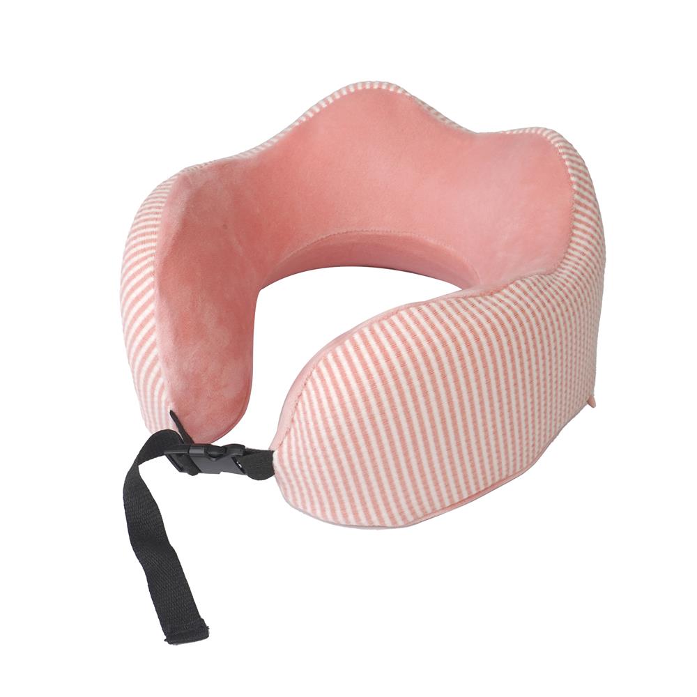 หมอนรองคอ HOME LIVING STYLE TINA 8.5X8.5 นิ้ว สีชมพู_1