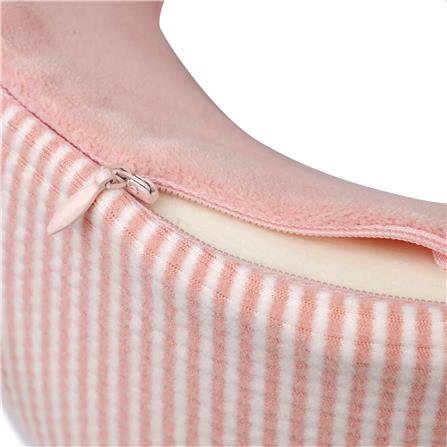 หมอนรองคอ HOME LIVING STYLE TINA 8.5X8.5 นิ้ว สีชมพู_3