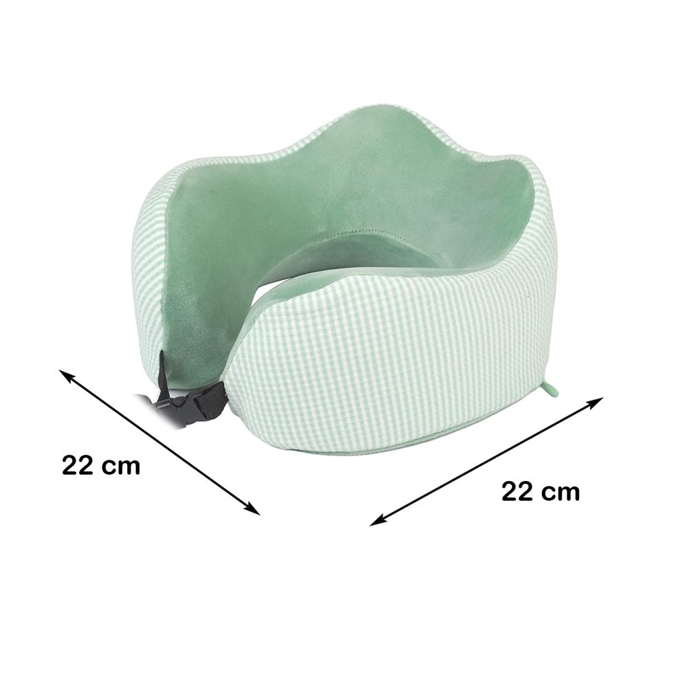 หมอนรองคอ HOME LIVING STYLE TINA 8.5X8.5 นิ้ว สีเขียว