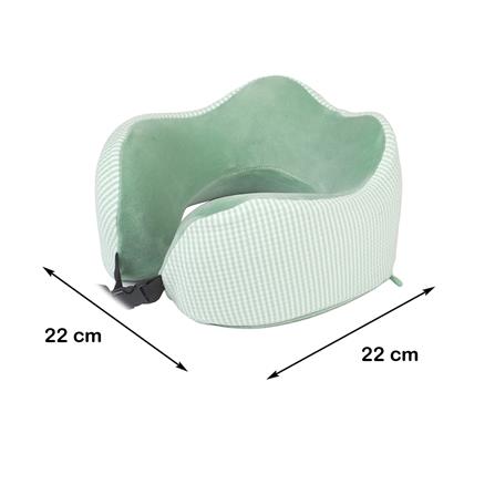 หมอนรองคอ HOME LIVING STYLE TINA 8.5X8.5 นิ้ว สีเขียว_9