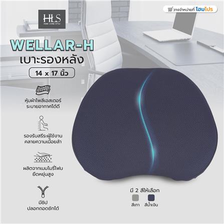 เบาะรองหลัง HOME LIVING STYLE WELLAR-H 14X17 นิ้ว สีน้ำเงิน_6