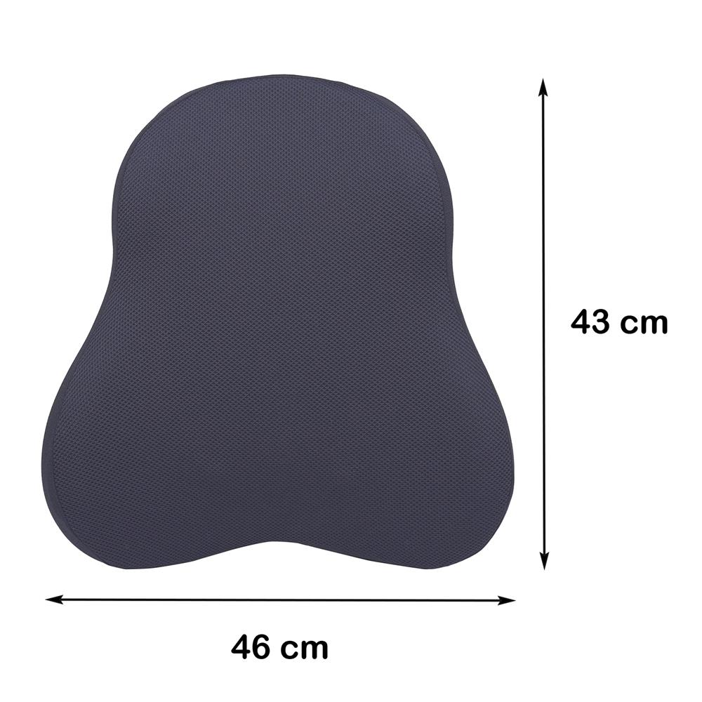 เบาะรองหลัง HOME LIVING STYLE WELLAR-H 17X18 นิ้ว สีน้ำเงิน