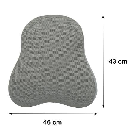 เบาะรองหลัง HOME LIVING STYLE WELLAR-H 17X18 นิ้ว สีเทา_7