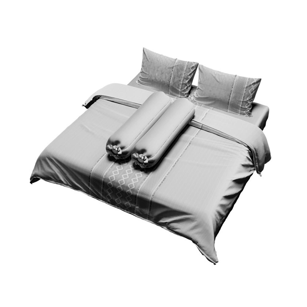 ชุดผ้าปูที่นอน 6 ฟุต 6 ชิ้น PERICO REGAL PRINT RE247