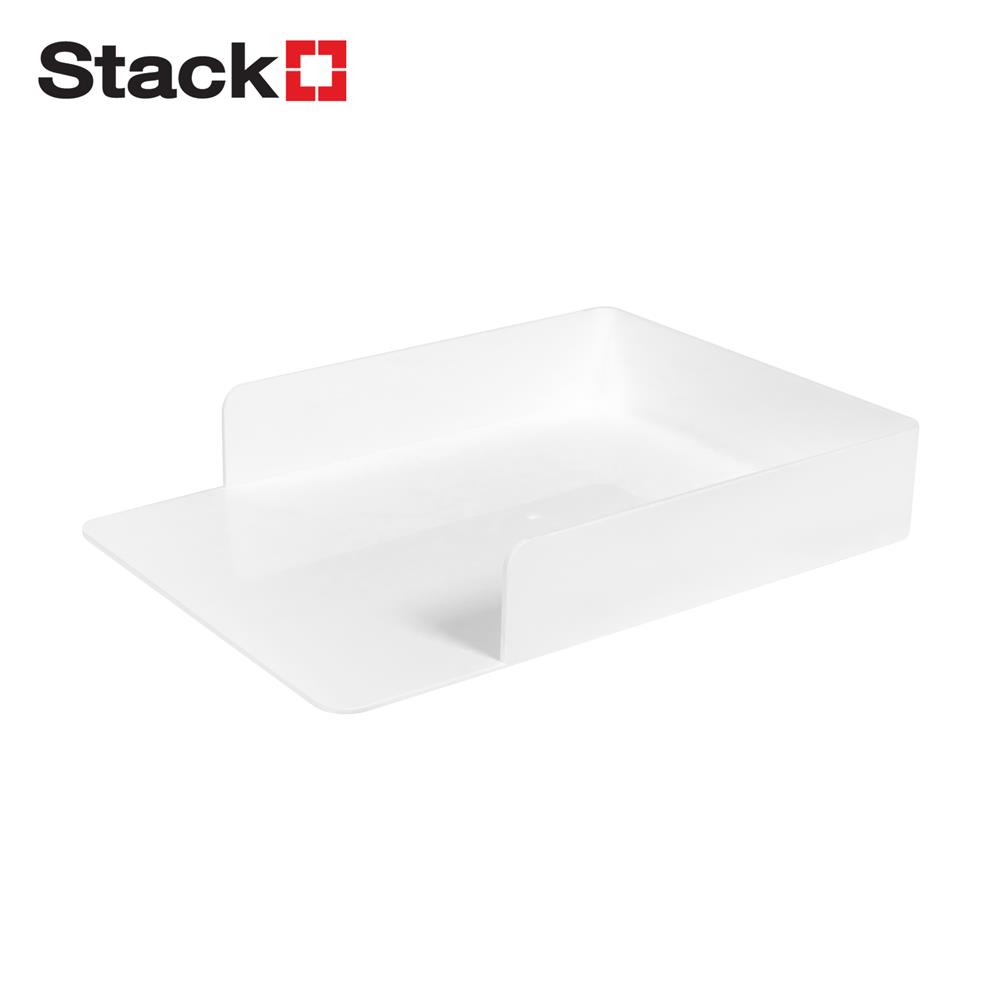 ถาดเอกสาร A4 STACKO 23x3.30x5.5 ซม. สีขาว_1
