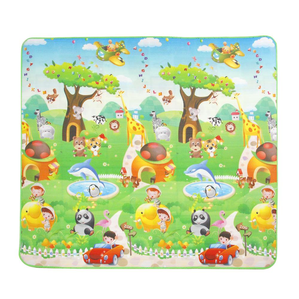 แผ่นอเนกประสงค์ ME LIVING ZOO 177X196 ซม. หลากสี