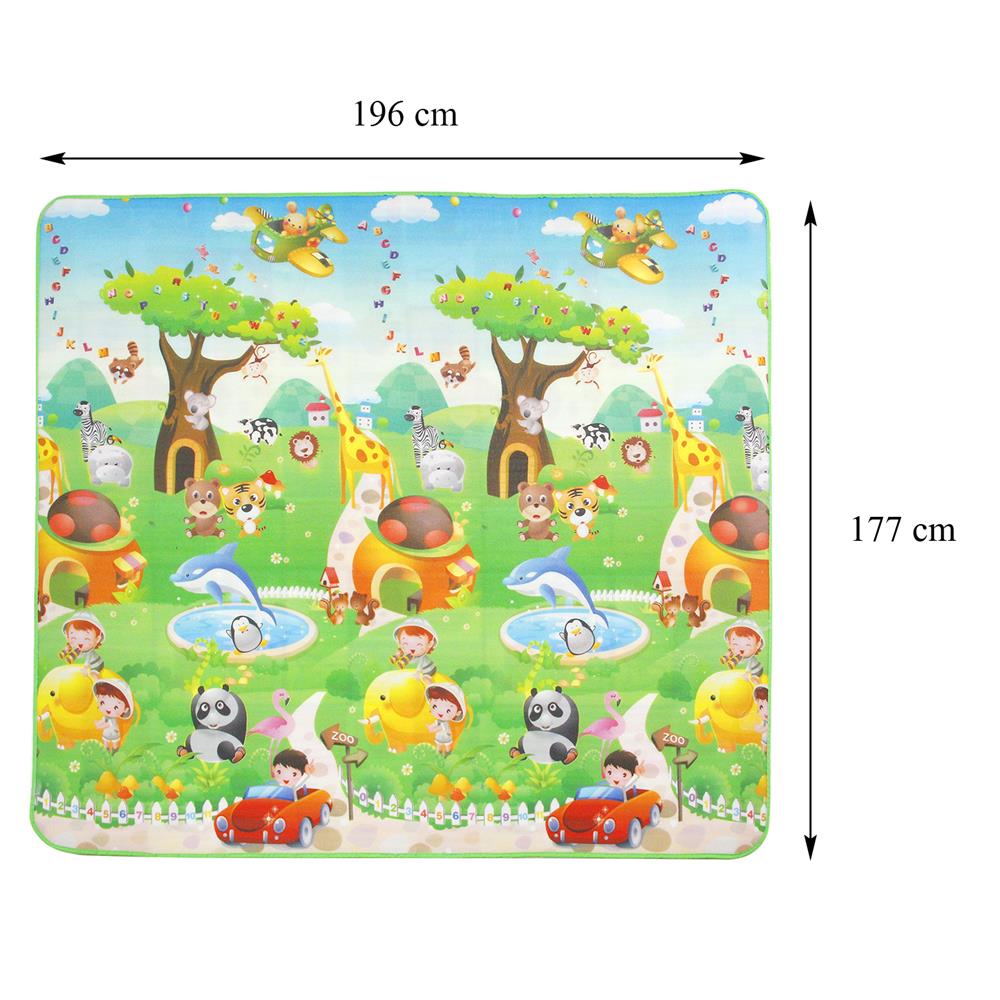 แผ่นอเนกประสงค์ ME LIVING ZOO 177X196 ซม. หลากสี