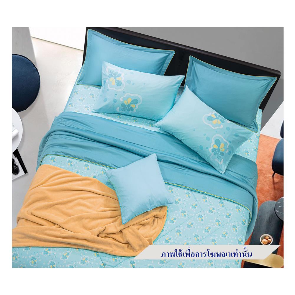 ชุดผ้าปูที่นอน 6 ฟุต 6 ชิ้น SANTAS CANDY LUSH GN