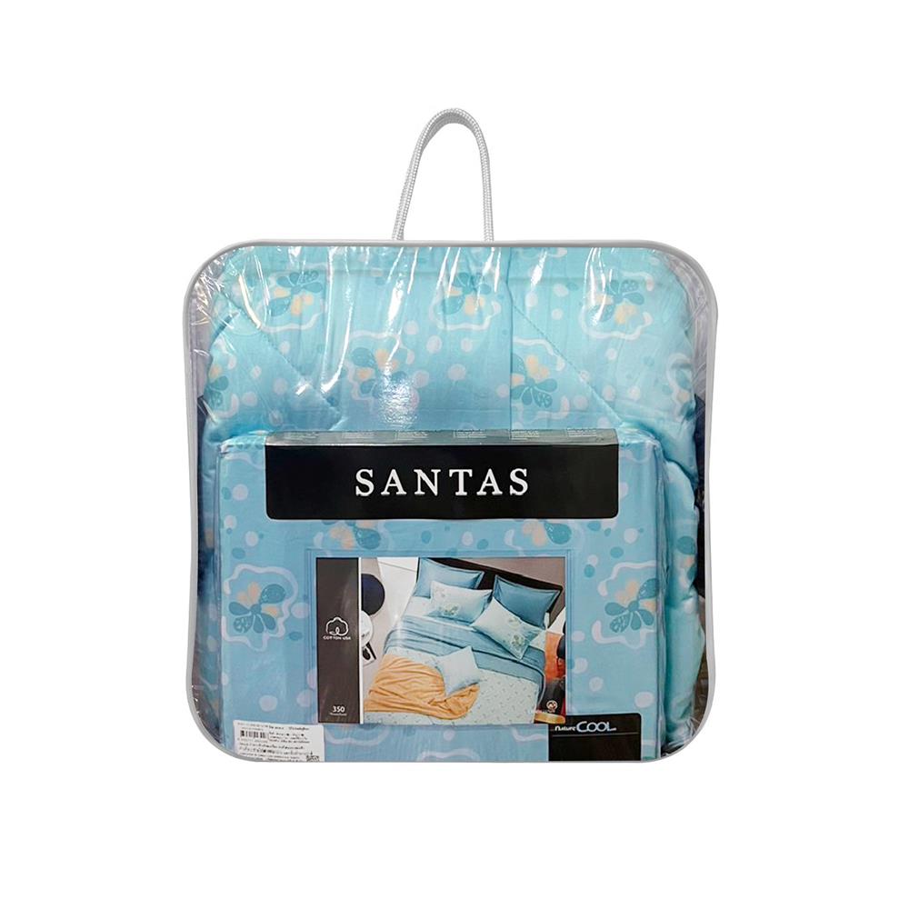 ชุดผ้าปูที่นอน 6 ฟุต 6 ชิ้น SANTAS CANDY LUSH GN