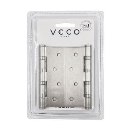 บานพับ 4X3 นิ้ว X 2 มม. VECO 4BB 4320 สีสเตนเลส แพ็ก 4 ชิ้น_1