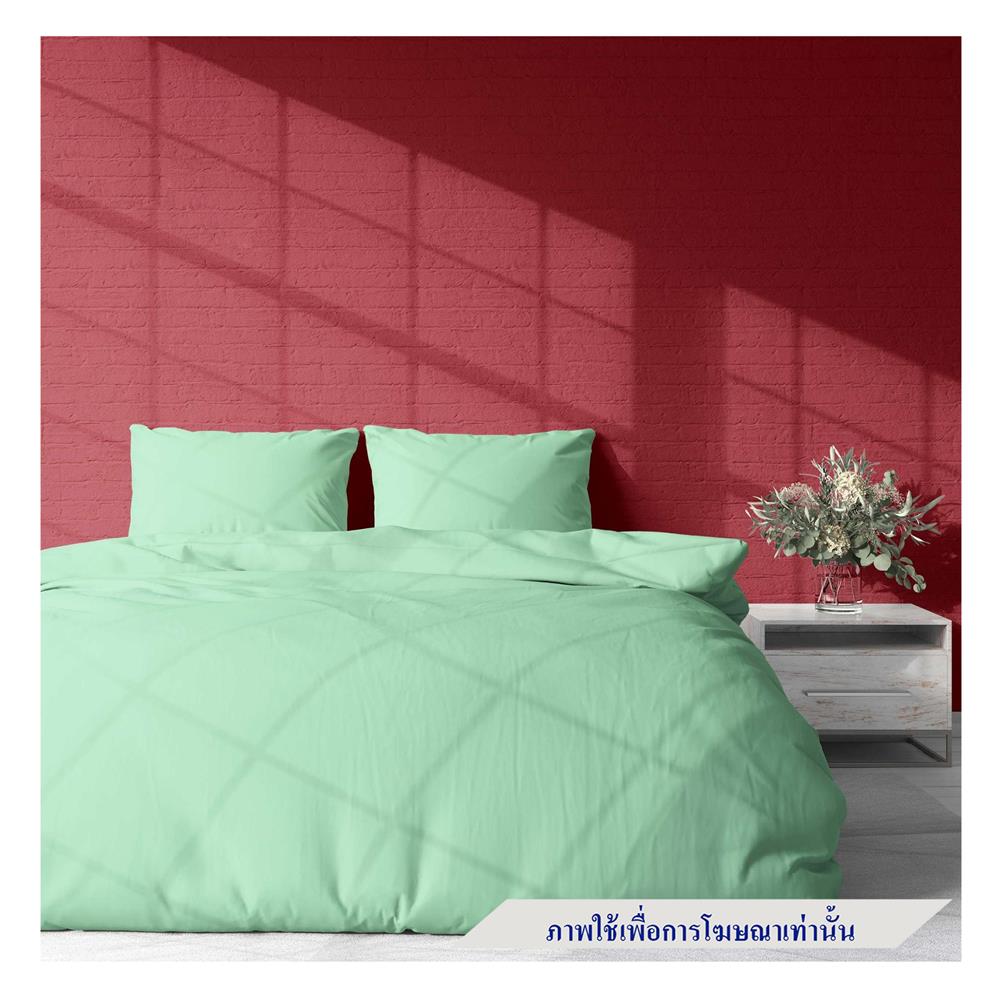 ผ้าปูที่นอน 9.5 ฟุต BED CLIP MICROTEX สี GREEN