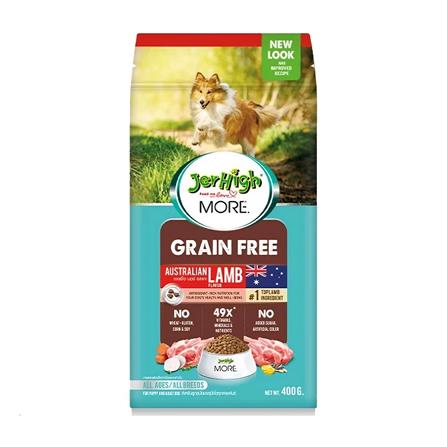 อาหารสุนัข JERHIGH MORE LAMB 400 ก._0