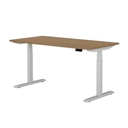 โต๊ะปรับระดับไฟฟ้า WORKSCAPE WDH-00010 สีคาปูชิโน่/ขาว_0