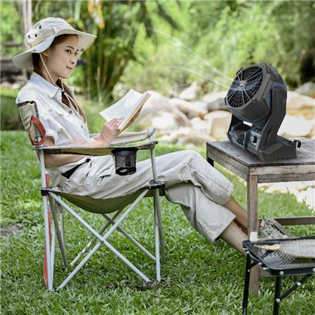 ชุดพัดลมไร้สาย (พร้อมแบตเตอรี่และแท่นชาร์จ) ROWEL DFA600_2