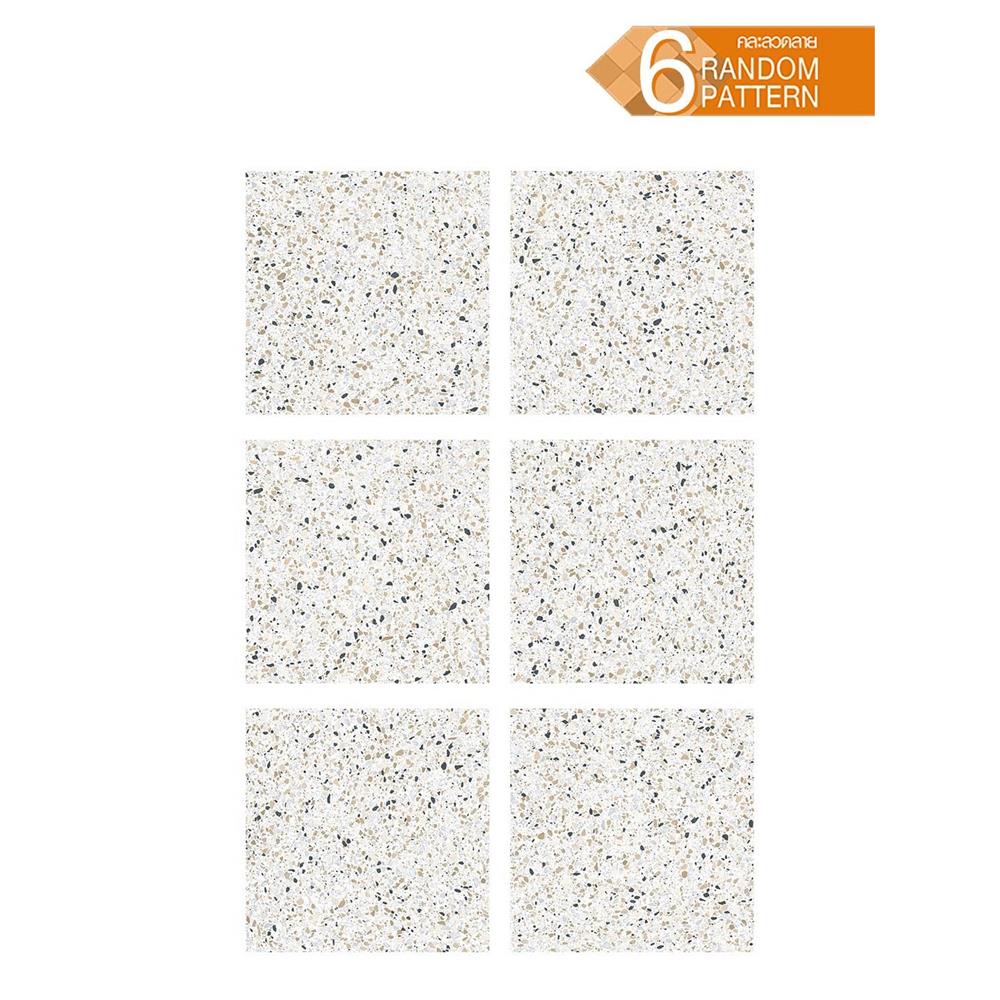 กระเบื้องพื้น 60x60 ซม. COTTO กรานูล่า ขาว PM 1.44 ตร.ม.