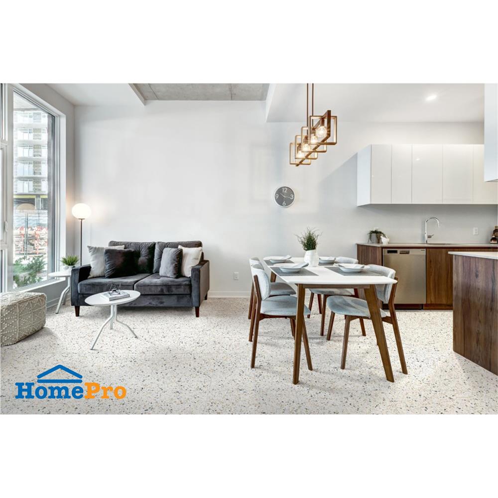 กระเบื้องพื้น 60x60 ซม. COTTO กรานูล่า ขาว PM 1.44 ตร.ม.