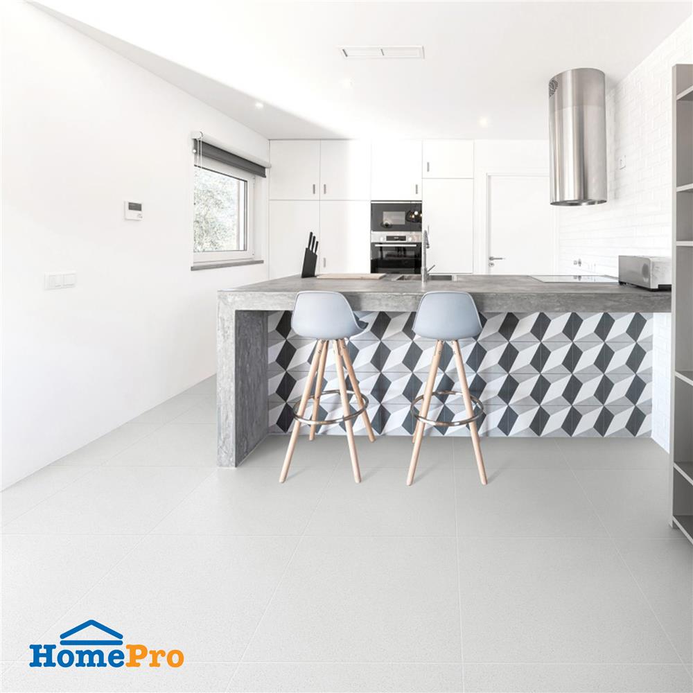 กระเบื้องพื้น 60x60 ซม. COTTO ซอลท์ ขาว PM 1.44 ตร.ม.