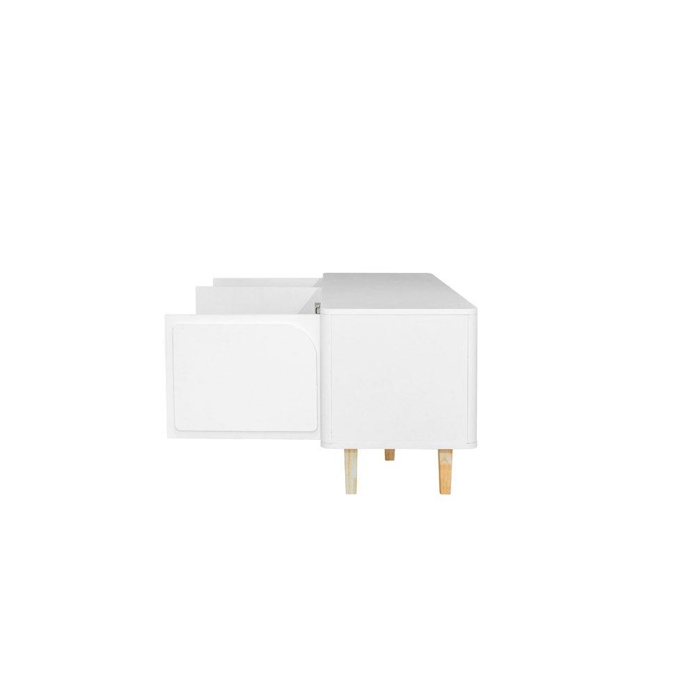 ตู้วางทีวี KONCEPT NORDIS 19223548 150 ซม. สีขาว/ลินเบิร์ก