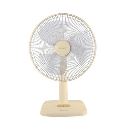 พัดลมตั้งโต๊ะ 16 นิ้ว SHARP PJ-TA165VA สีครีม_0