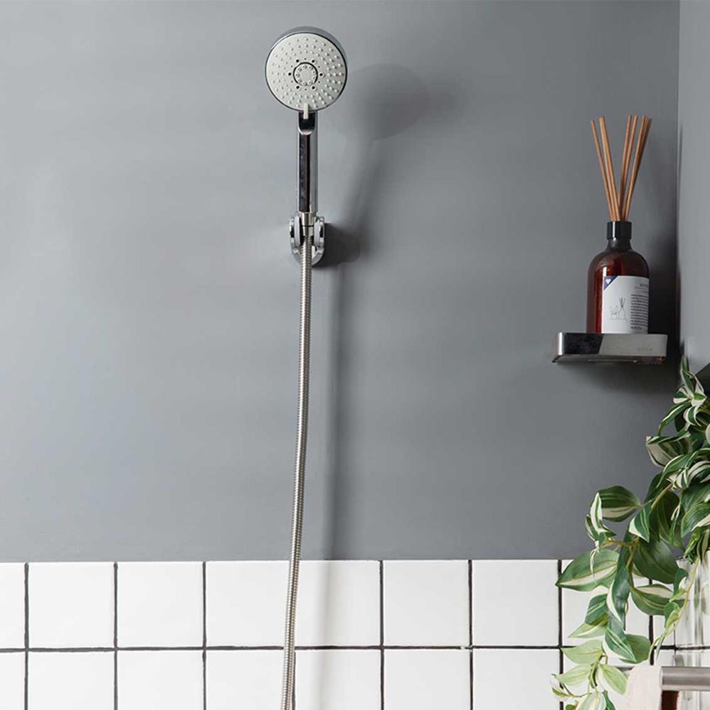 ชุดฝักบัวสายอ่อน 5 ระดับ RASLAND D414-D4444 สีโครม