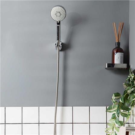 ชุดฝักบัวสายอ่อน 5 ระดับ RASLAND D414-D4444 สีโครม_1