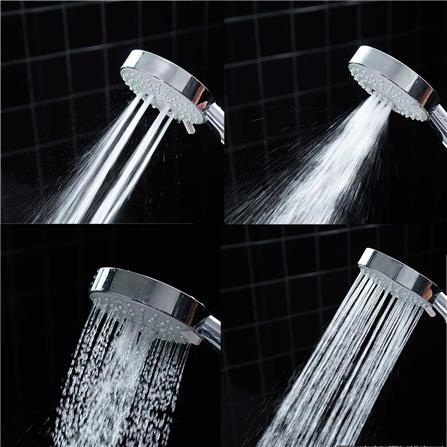 ชุดฝักบัวสายอ่อน 5 ระดับ RASLAND D414-D4444 สีโครม_2