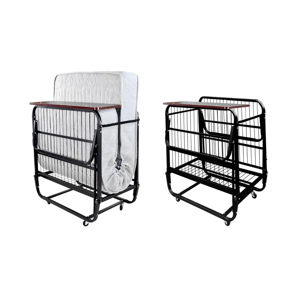 เตียงพับพร้อม TOPPER THAIBULL LK-SP01 90X193X50 ซม. สีขาว