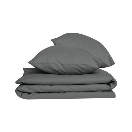 ชุดผ้าปูที่นอน 10 ฟุต 3 ชิ้น BED CLIP MICROTEX สี DARK GREY_1