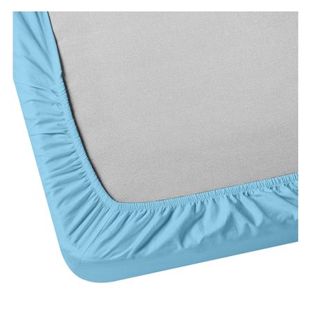 ชุดผ้าปูที่นอน 8.5 ฟุต 3 ชิ้น BED CLIP MICROTEX สี BLUE_2