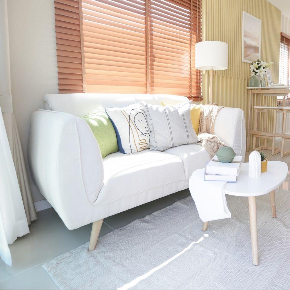 โซฟา 2 ที่นั่ง KONCEPT BENEE 19209403 สีครีม