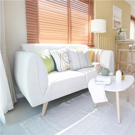 โซฟา 2 ที่นั่ง KONCEPT BENEE 19209403 สีครีม_5