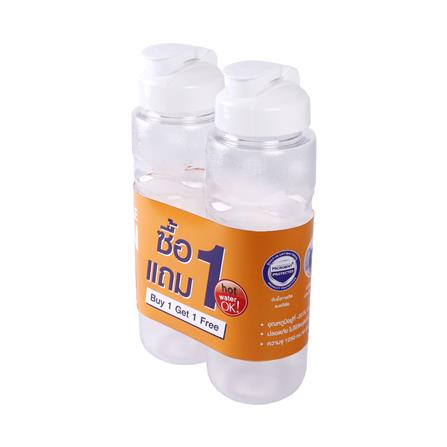 ขวดน้ำ TRITAN KECH NO.5294 1.25 ลิตร 1แถม1_1