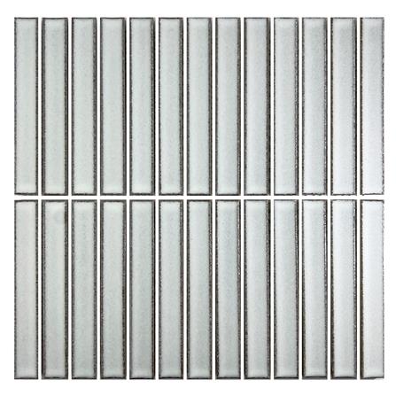 โมเสคพอร์ซเลน 29.9x29.6 ซม. TARA ZEN SMOKE สีเทา_0