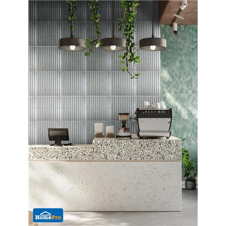 โมเสคพอร์ซเลน 29.9x29.6 ซม. TARA ZEN SMOKE สีเทา_3