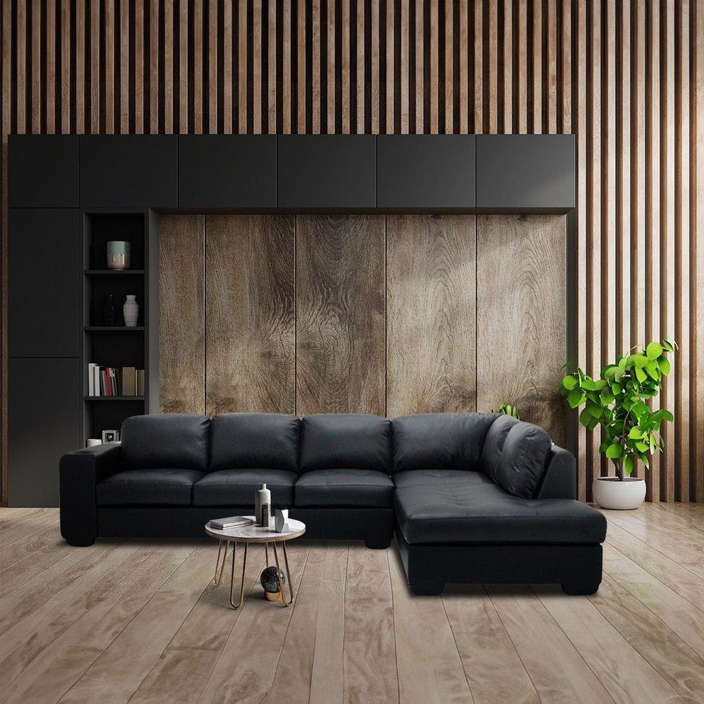 โซฟาเข้ามุมขวา KONCEPT TIMMER 19215615 สีดำ