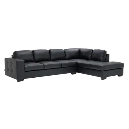 โซฟาเข้ามุมขวา KONCEPT TIMMER 19215615 สีดำ_1