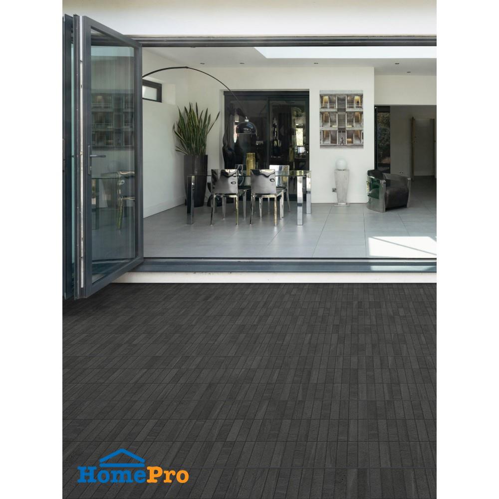 กระเบื้องพื้นพอร์ซเลน  16x16 นิ้ว COTTO เมทริกซ์ กราไฟต์ เทา PM 0.96 ตร.ม.