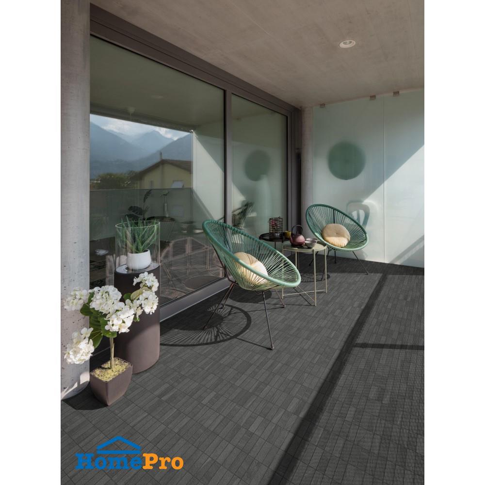 กระเบื้องพื้นพอร์ซเลน  16x16 นิ้ว COTTO เมทริกซ์ กราไฟต์ เทา PM 0.96 ตร.ม.