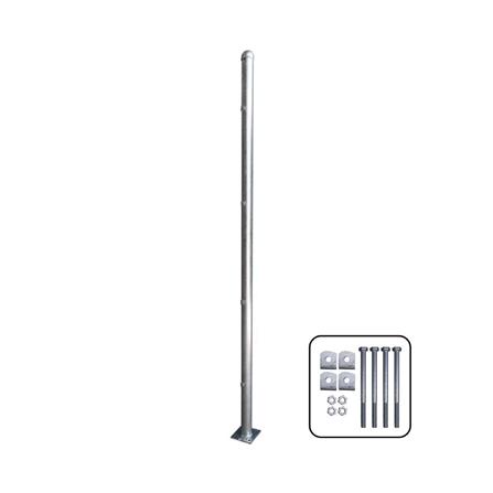 เสารั้วกลมชุบกัลวาไนซ์ EURO FENCE 2 นิ้ว x 200 ซม._0