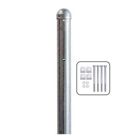 เสารั้วกลมชุบกัลวาไนซ์ EURO FENCE 2 นิ้ว x 200 ซม._1