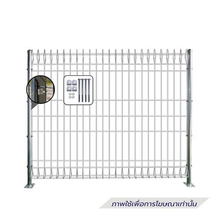 เสารั้วกลมชุบกัลวาไนซ์ EURO FENCE 2 นิ้ว x 200 ซม._2