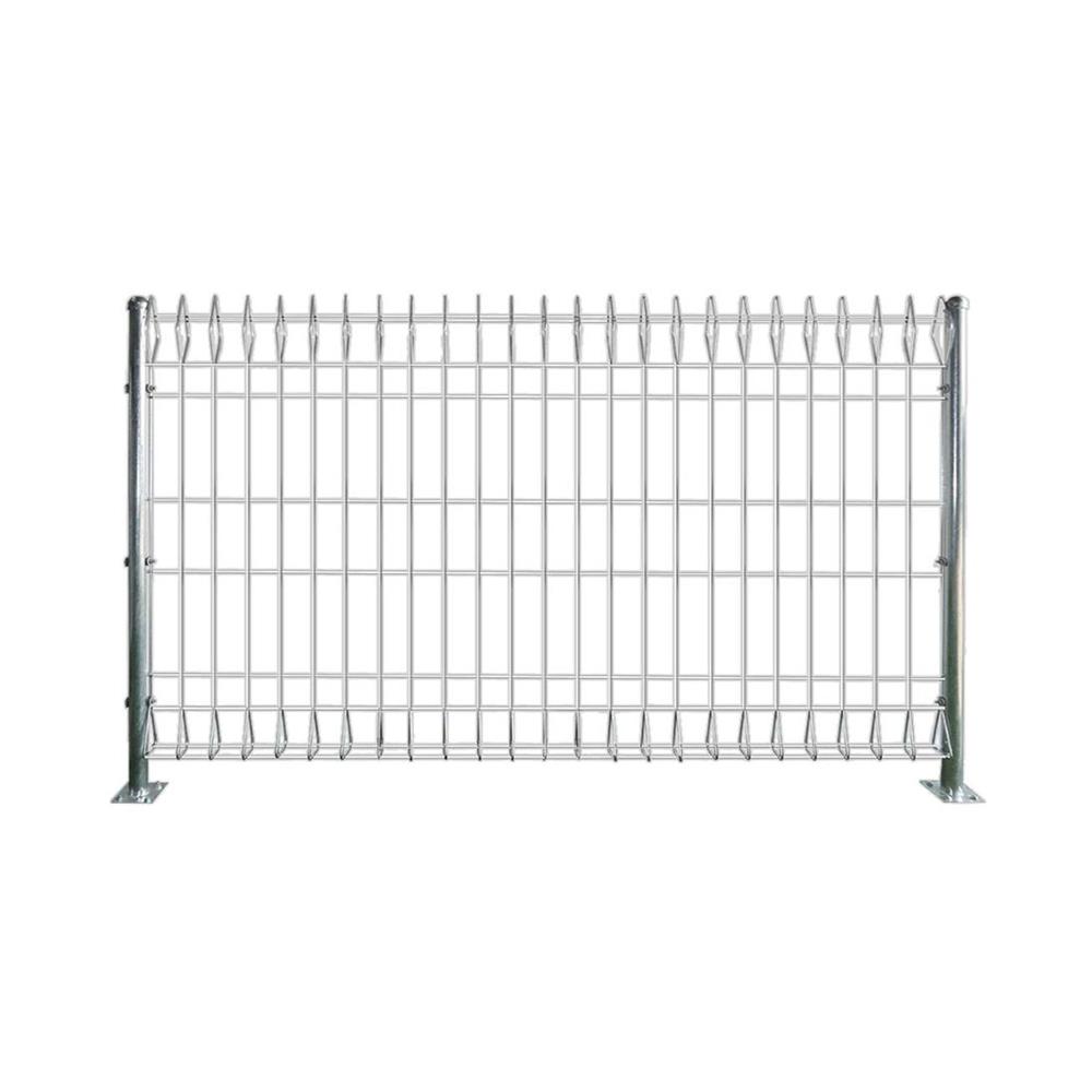 รั้วลวดเหล็กสำเร็จรูปชุบกัลวาไนซ์ EURO FENCE 6 มม. 1.9 x 2.4 ม.