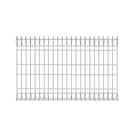 รั้วลวดเหล็กสำเร็จรูปชุบกัลวาไนซ์ EURO FENCE 6 มม. 1.9 x 2.4 ม._1