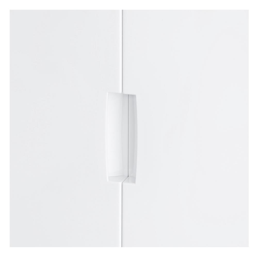 ตู้บานเปิด 3 ชั้น STACKO S5 VID 70x50x121 ซม. สีขาว